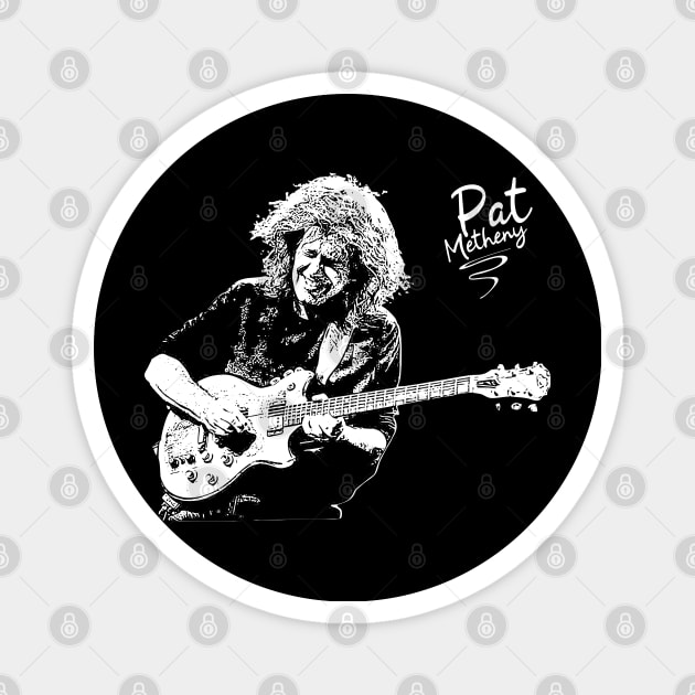 pat metheny // white Magnet by Degiab